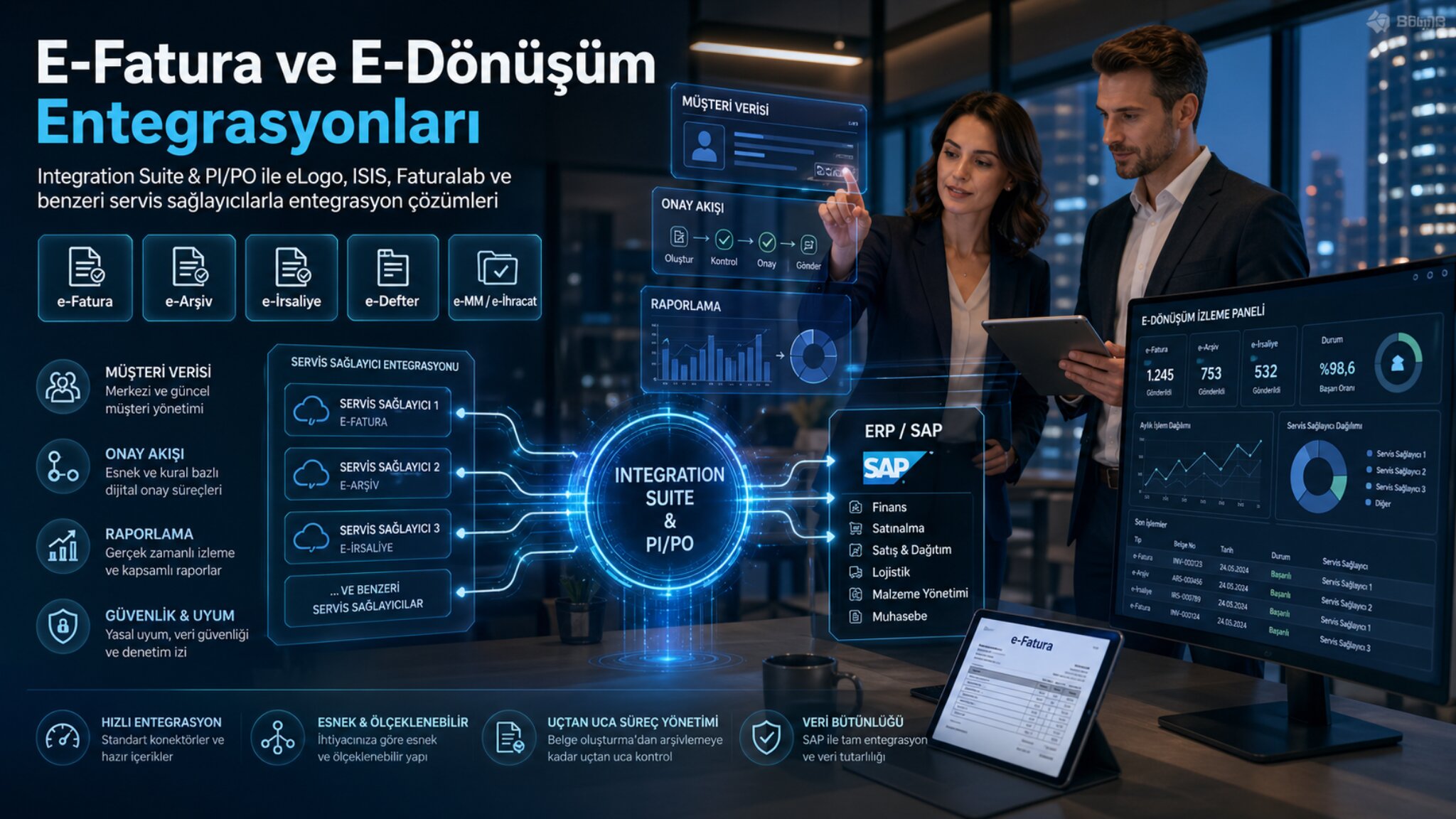 E-FATURA VE E-DÖNÜŞÜM ENTEGRASYON PAKETLERİ