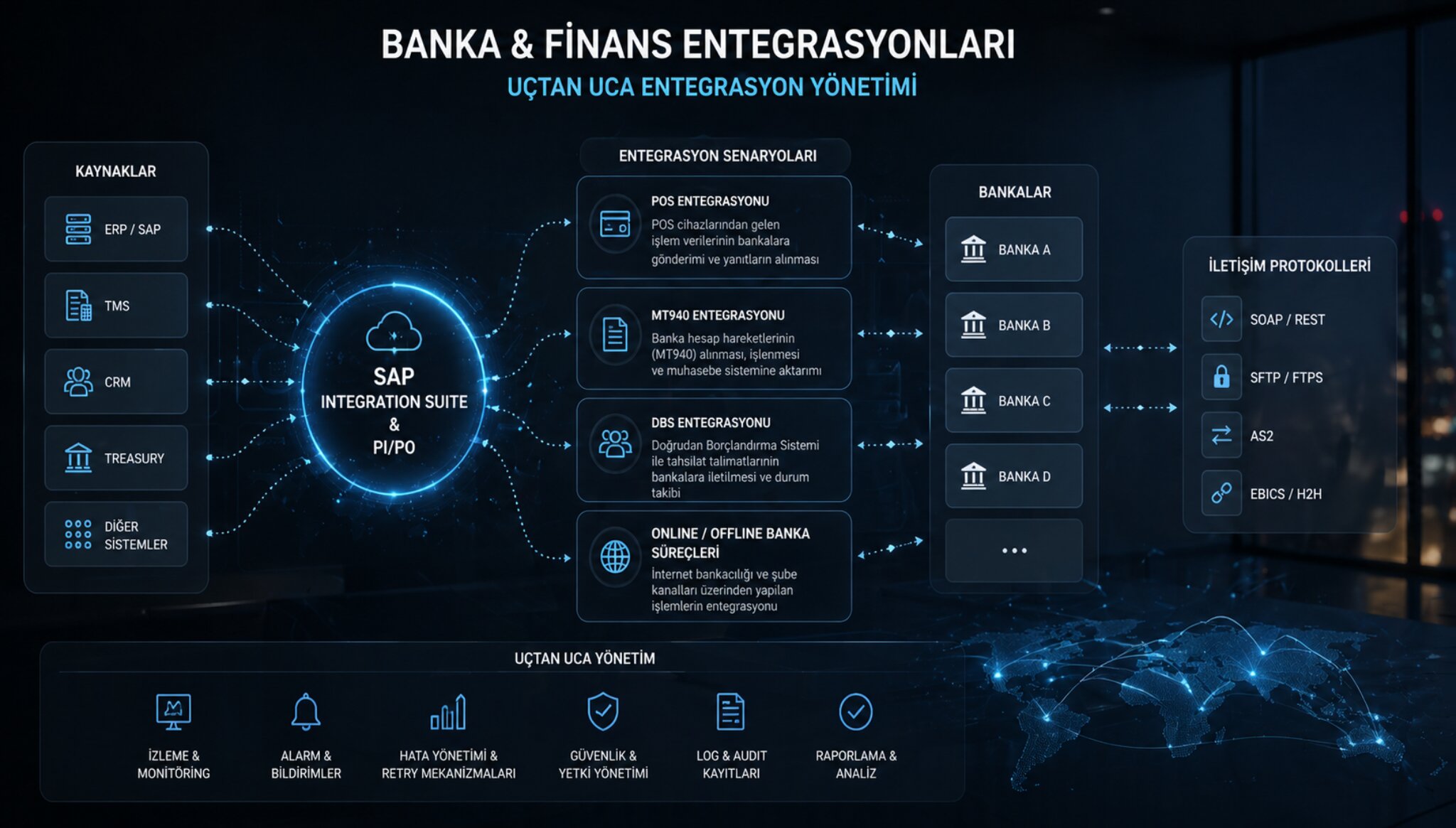 BANKA & FİNANS ENTEGRASYONLARI PAKETLERİ