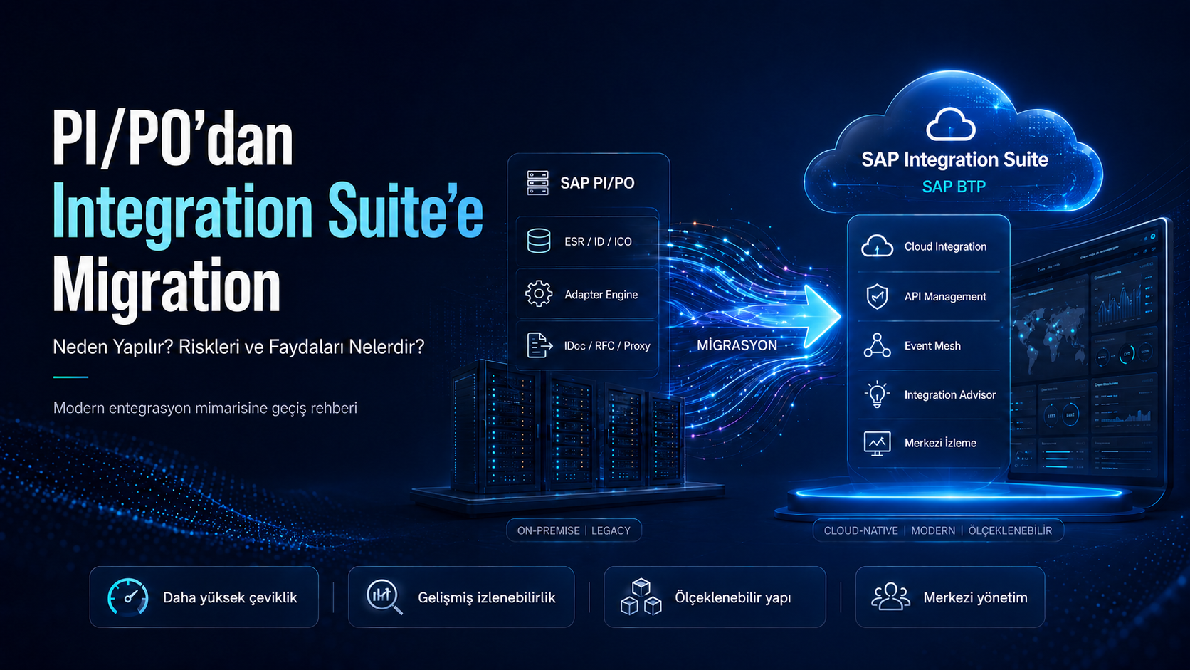 PI/PO'DAN INTEGRATION SUITE'E MIGRATION