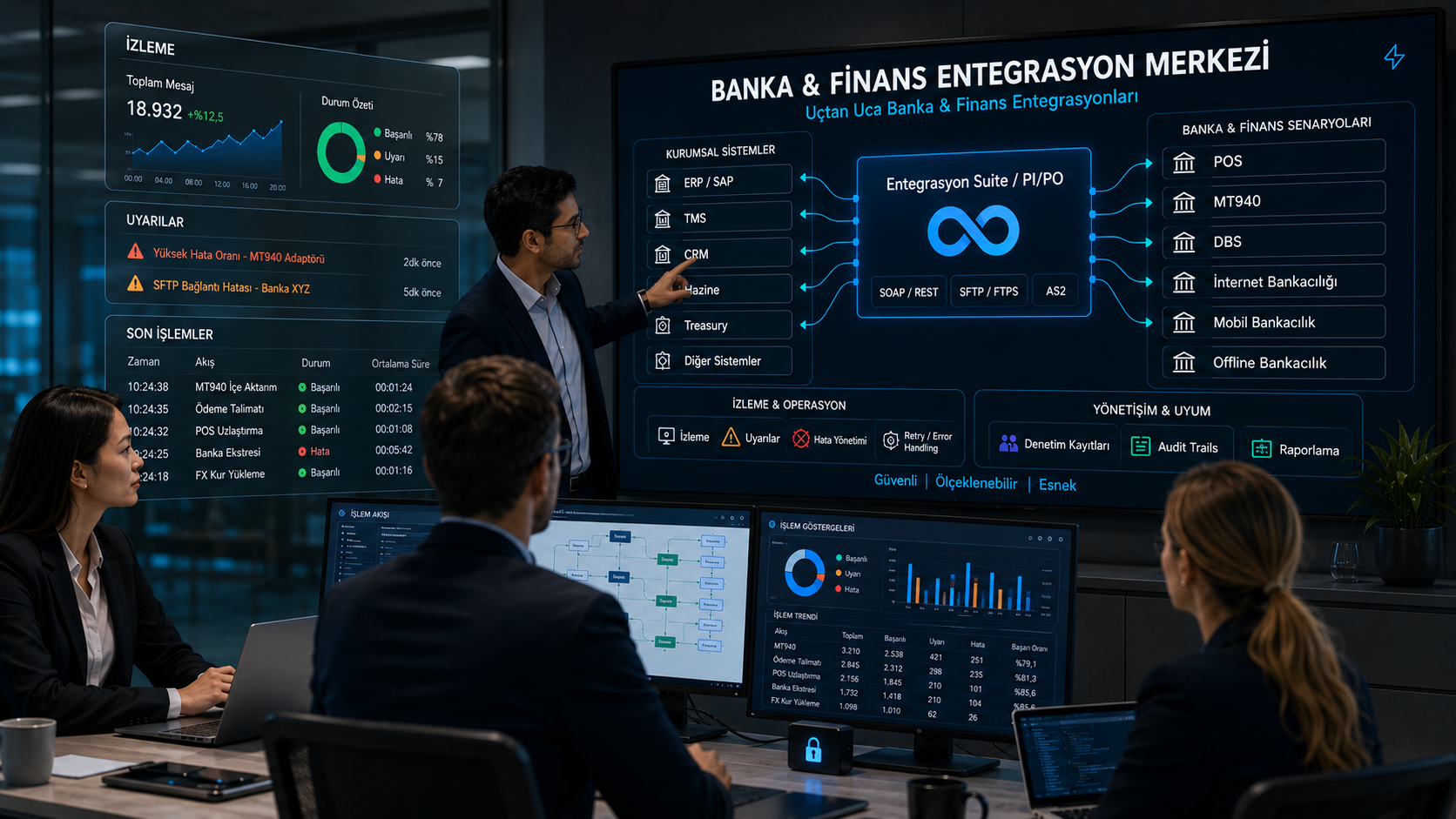 BANKA & FİNANS ENTEGRASYONLARI PAKETLERİ